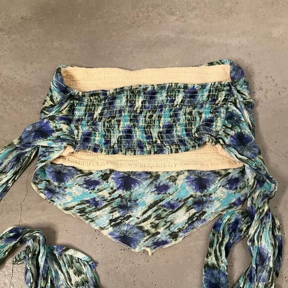 Free People Front Tie Tube Top - Picture 3 of 8